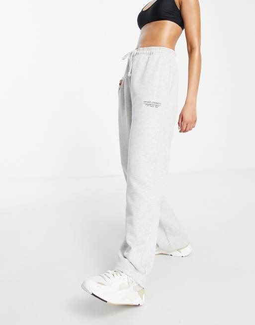 Topshop Petite oversized 90s joggers in grey