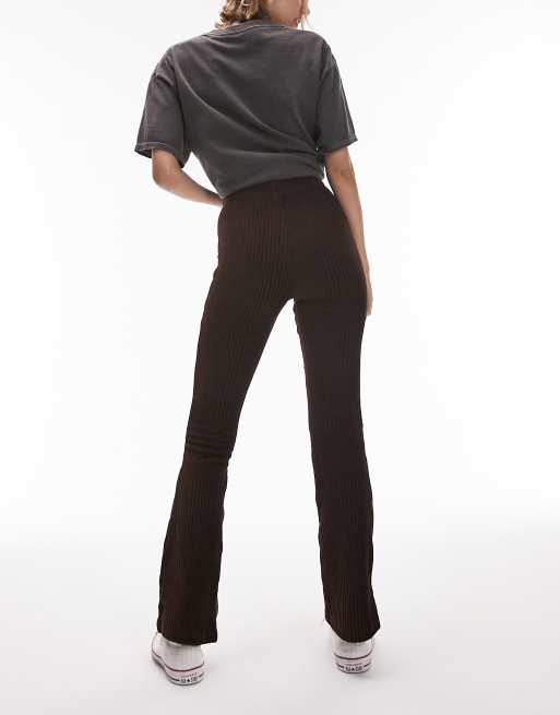 Topshop velvet outlet trousers