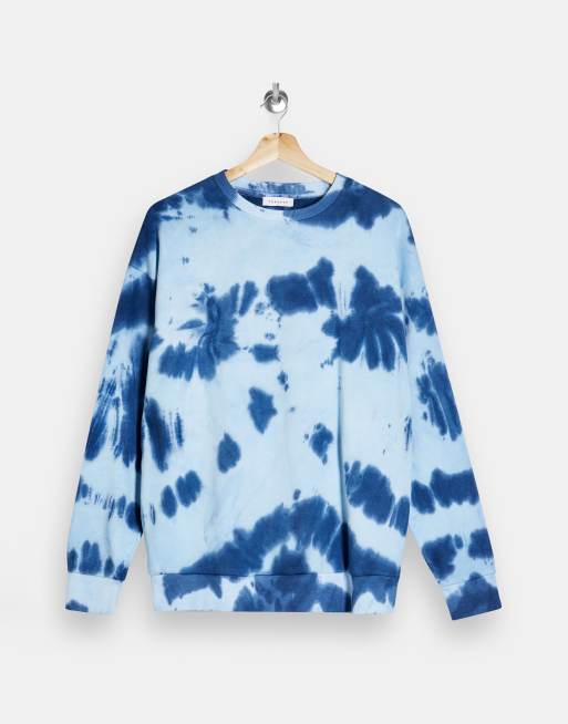 Topshop tie dye sweatshirt new arrivals