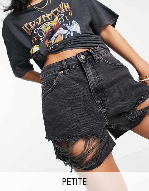 Ripped mom shorts store topshop