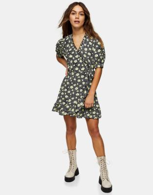 topshop petite floral dress