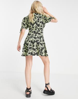 topshop petite floral dress