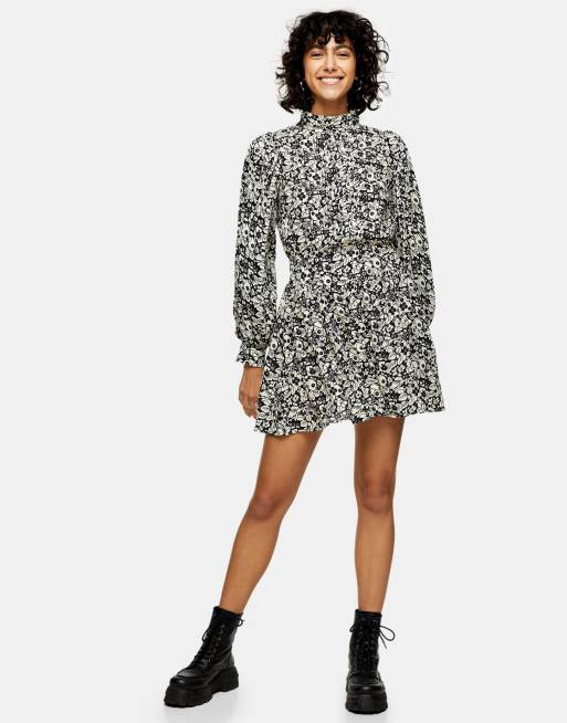 Topshop pintuck sales mini dress