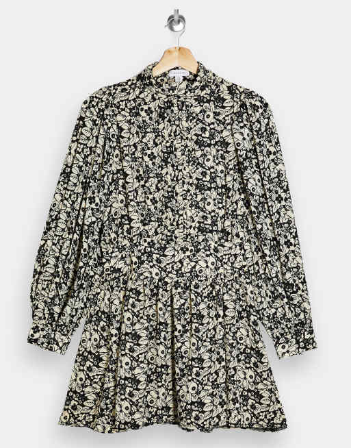 Topshop shop pintuck dress