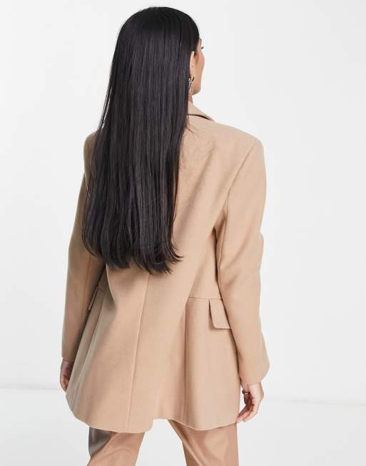 Asos hot sale camel blazer