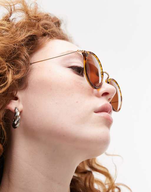 Topshop best sale round sunglasses