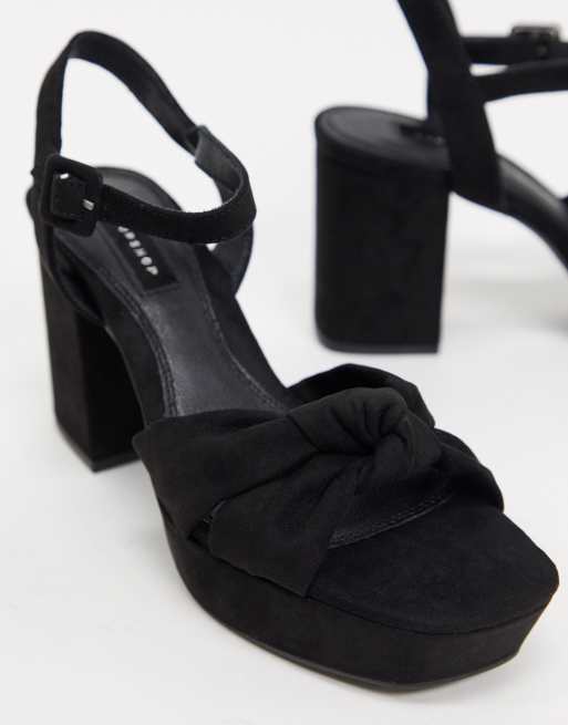 Topshop platform hot sale heels