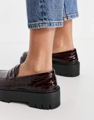 topshop loafers womens