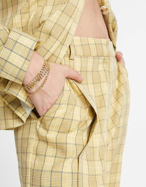  Yellow Plaid Pants