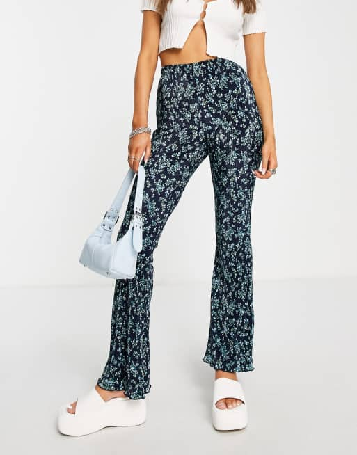 Flared 2024 trousers topshop