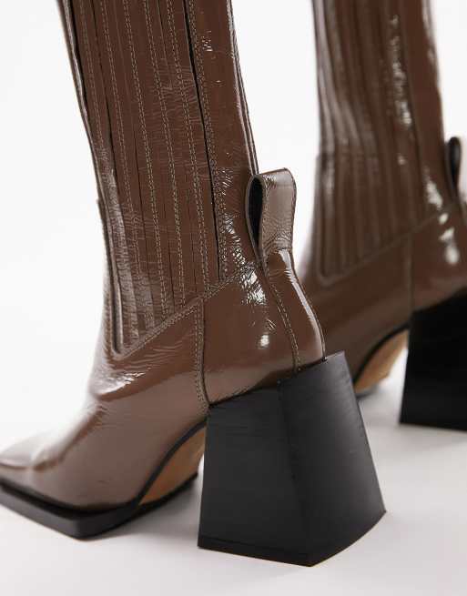 Mink boots on sale