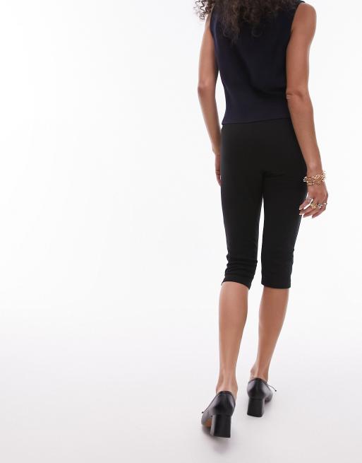 Black capris outlet leggings