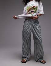 Ensemble Topshop Imprimé Vache Top UK 8 + Pantalon UK 10 - Neuf Avec étiquettes