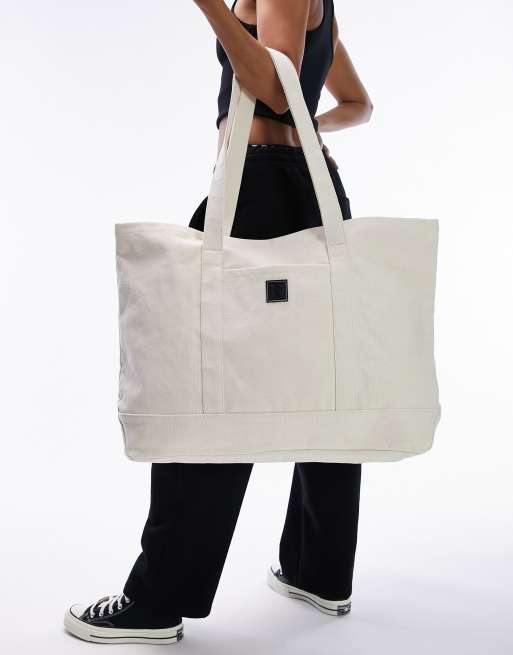 Topshop canvas sales bag