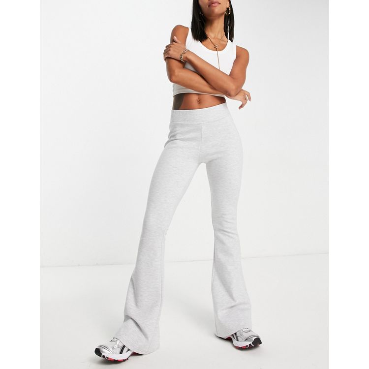 Topshop Womens Ribbed Jersey Flare Trousers – Stockpoint Apparel Outlet