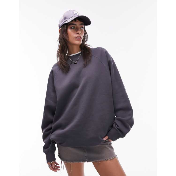 Topshop oversized sweatshirt outlet