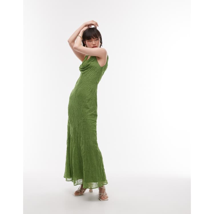 chinese dress ladies Backless Green Mermaid Lace Prom Dresses, Open Back Green Lace Mermaid  Formal Evening Dresses main image 0