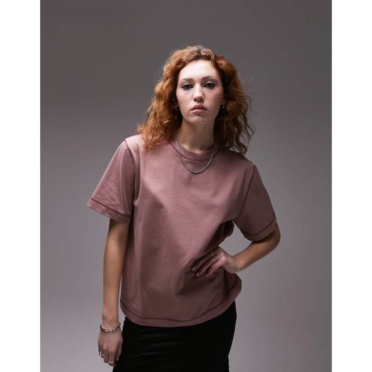 T shirt on sale oud roze