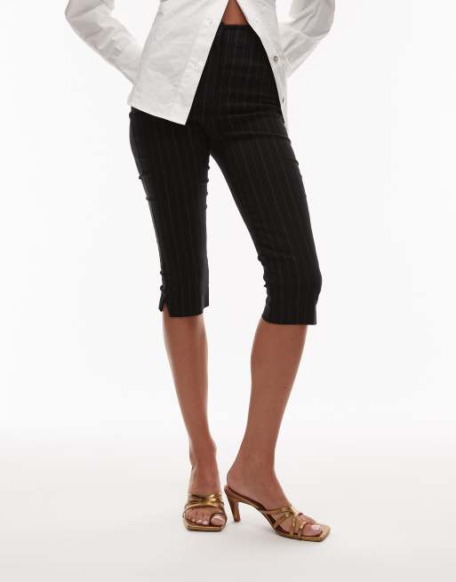 Topshop Premium Ida strappy heeled leather sandals in gold, 3 of 4