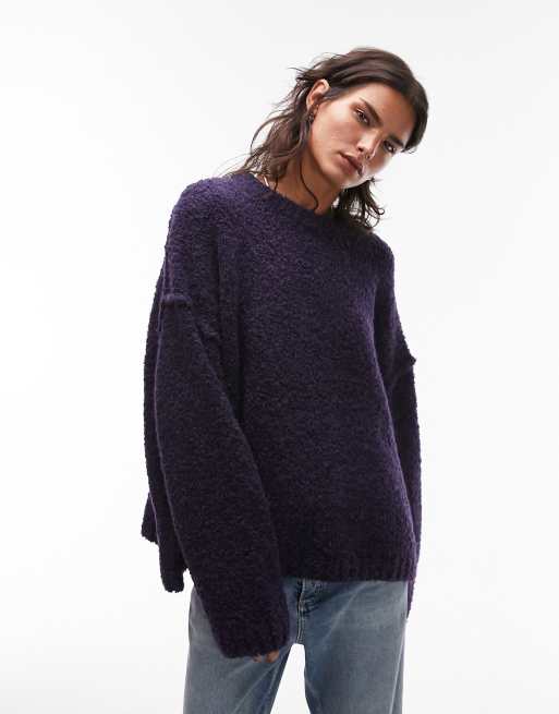 Topshop 2025 navy jumper