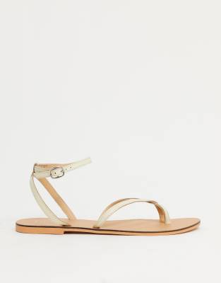 topshop cream sandals