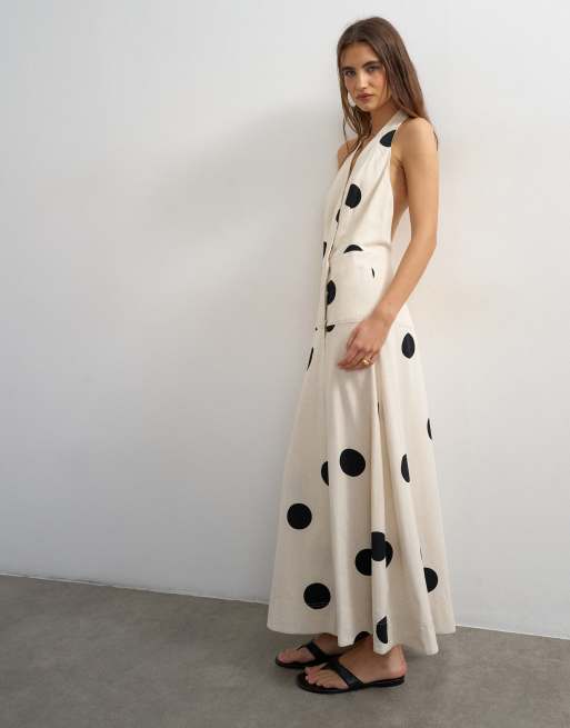 cut out dress maxi Black Off Shoulder Maxi Dress