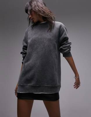 Topshop 2025 longline hoodie