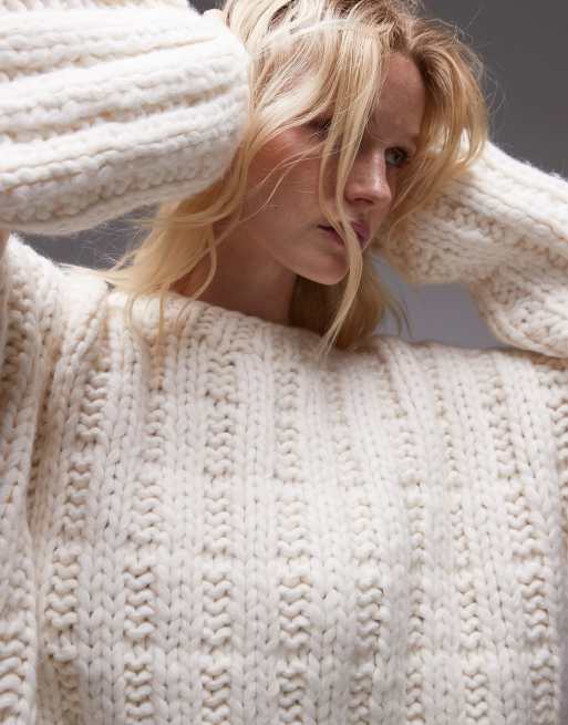 Pull encolure coeur côtelé marine femme | Morgan
