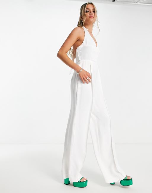 White sales topshop jumpsuit