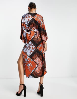 topshop kimono dress