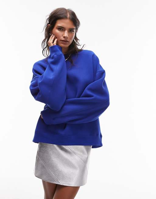 Cobalt blue 2025 jumper topshop