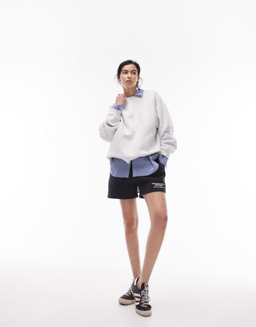 topshop grey sweatshirt