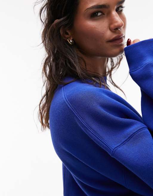 Cobalt blue sale jumper topshop