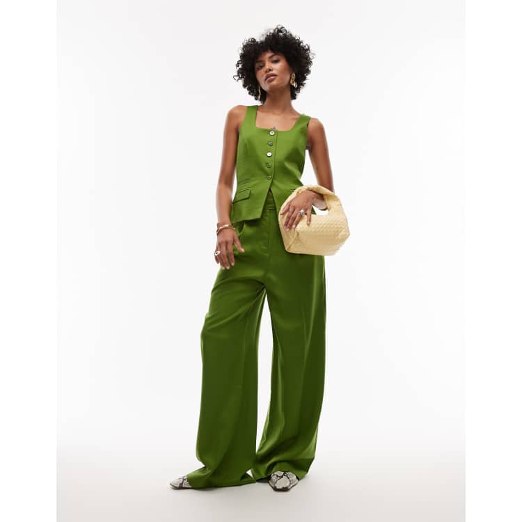 Jumpsuit Wide Leg Trousers Wedding Guest Topshop Premium Wedding