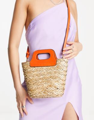 topshop wooden bag