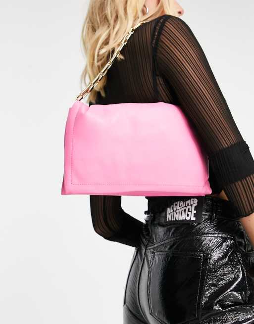 Topshop pink clutch bag new arrivals