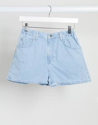 pull on jean shorts