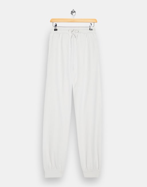 Topshop quilted online joggers