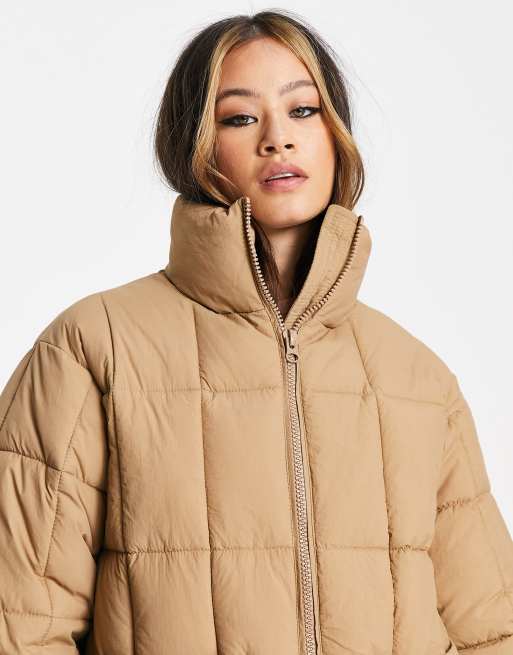 Topshop quilted store puffer jacket