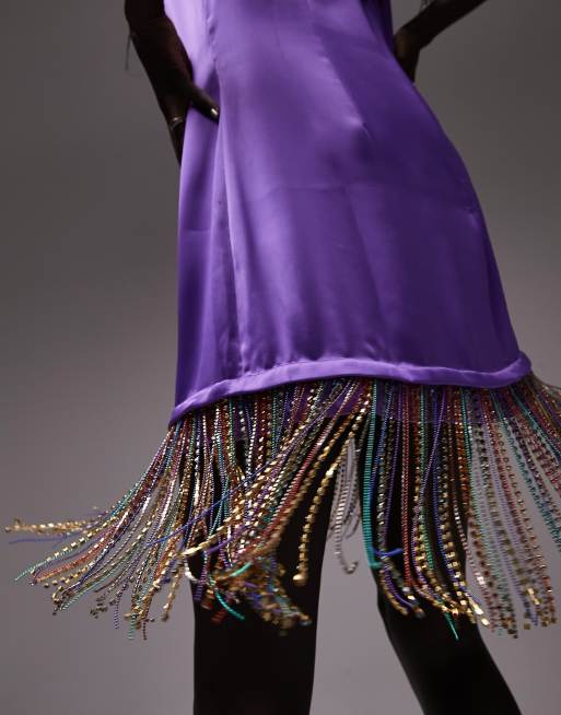 Topshop rainbow best sale dress