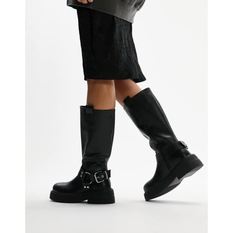 Topshop ants 2025 biker boots