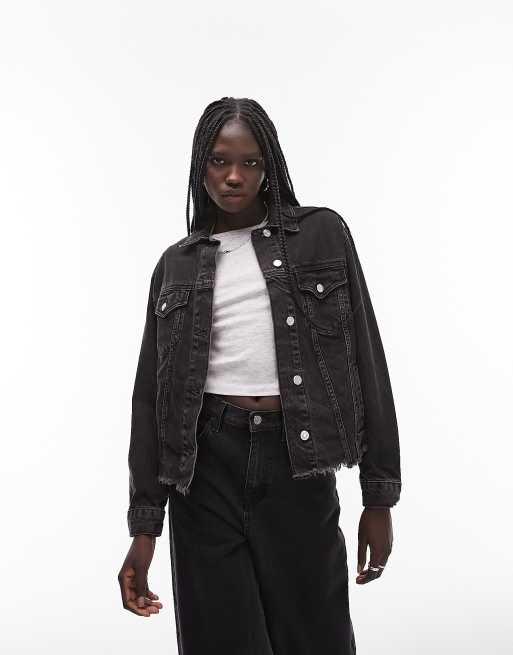 Topshop denim hot sale jackets