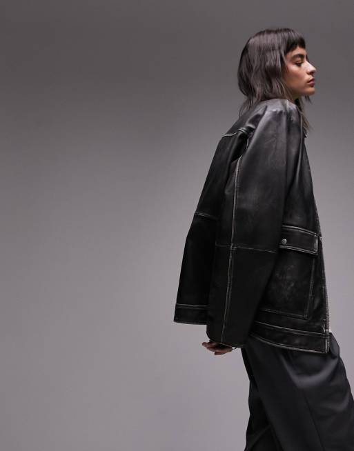 ジャケット・アウター VINTAGE WASHED LEATHER ZIP il_1080xN.2310793112_p87r.jpg