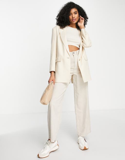 Creamy blazer hot sale