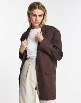 Topshop on sale relaxed coat