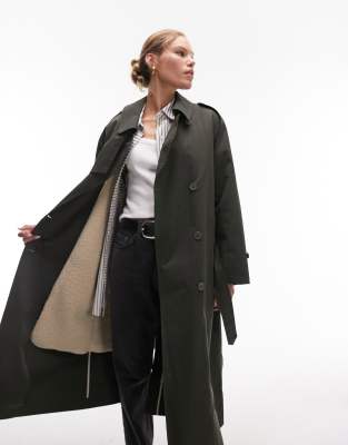 Topshop hotsell reversible coat