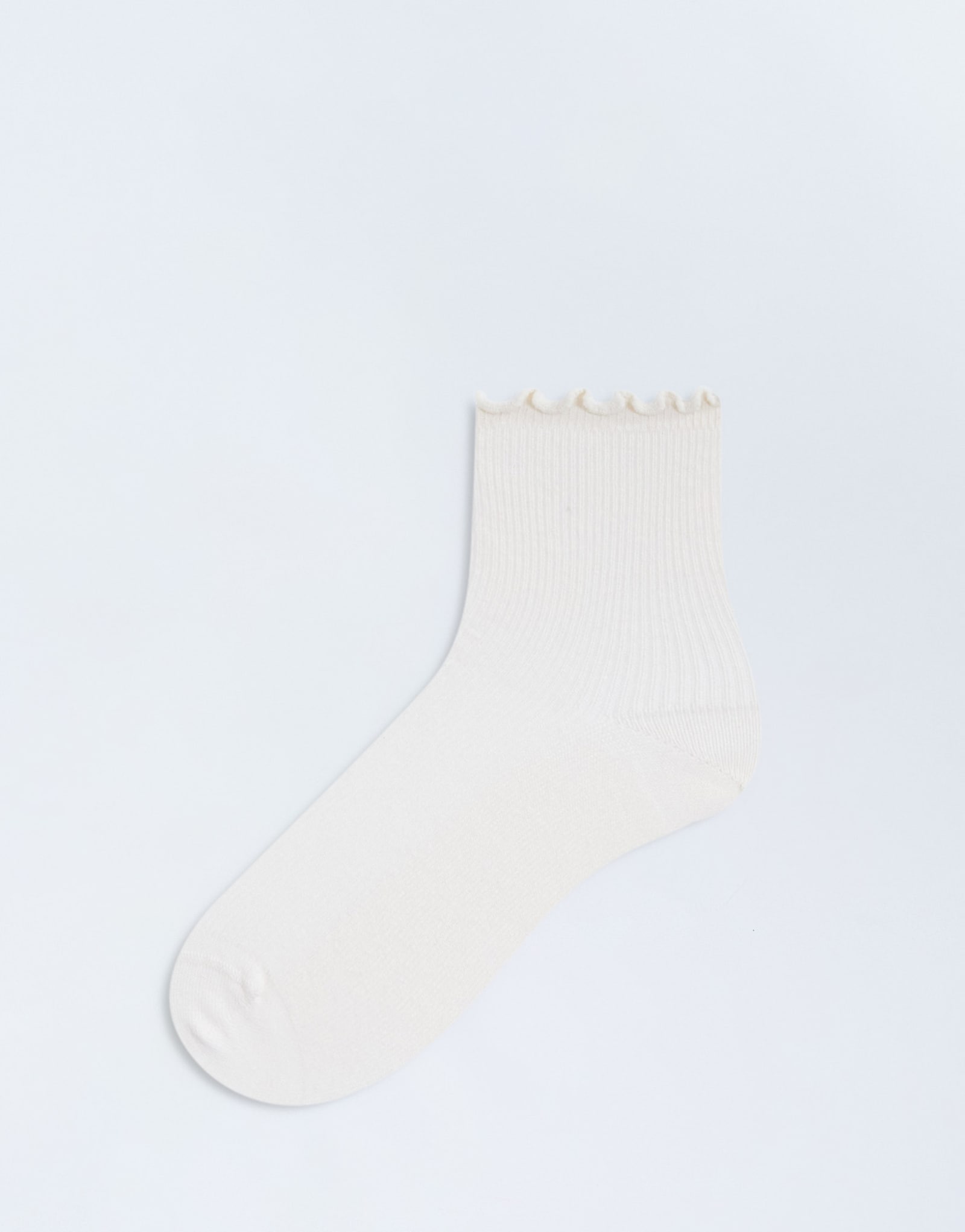 Носки с оборками в рубчик от Topshop из пахты