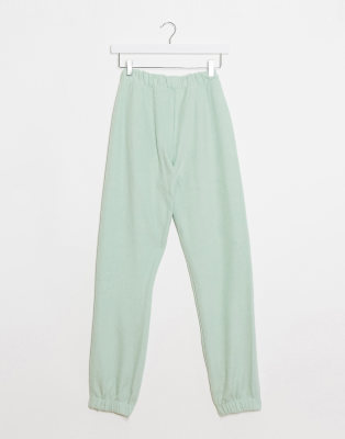 sage green joggers