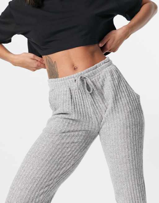 ATM Womens Cotton Rib Knit Tapered Jogger Sweatpants Gray Size XS - Shop  Linda's Stuff