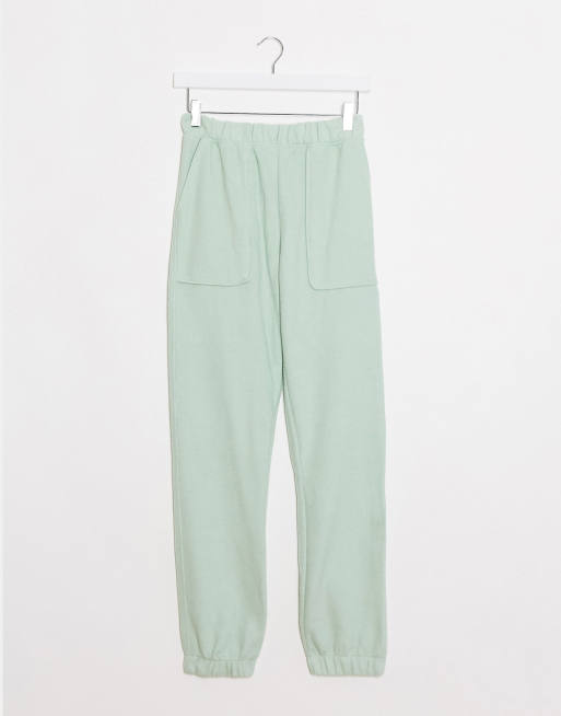 dark green sweatpants women's